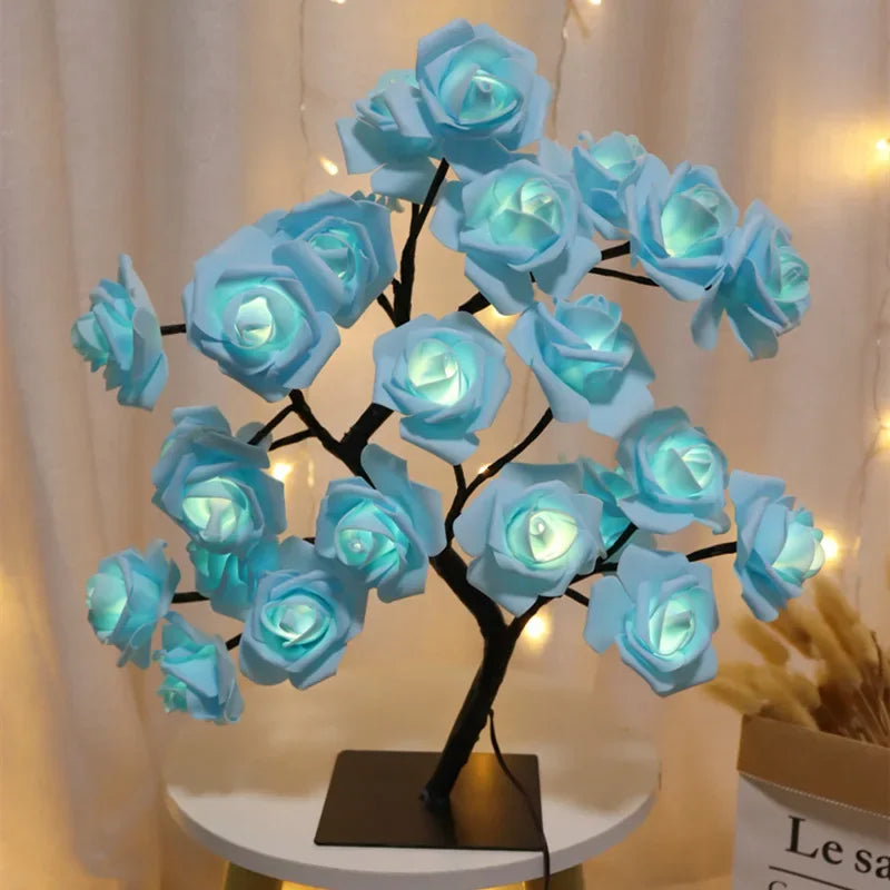 Rose Bloom Tree Lamp