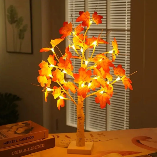 Autumn Maple Tree Lamp