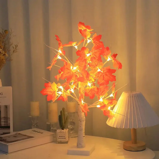 Autumn Maple Tree Lamp